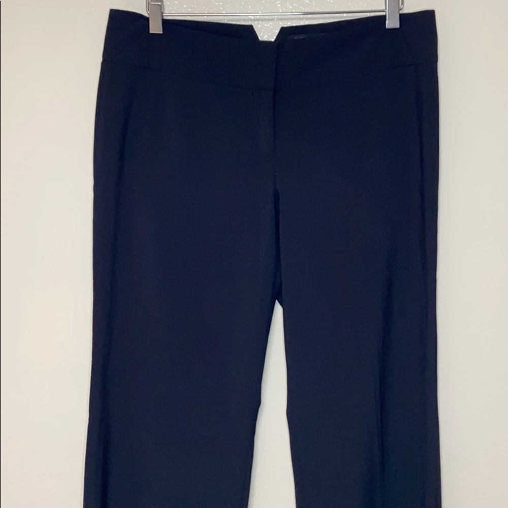 KENNETH COLE NY black wide leg pants 10